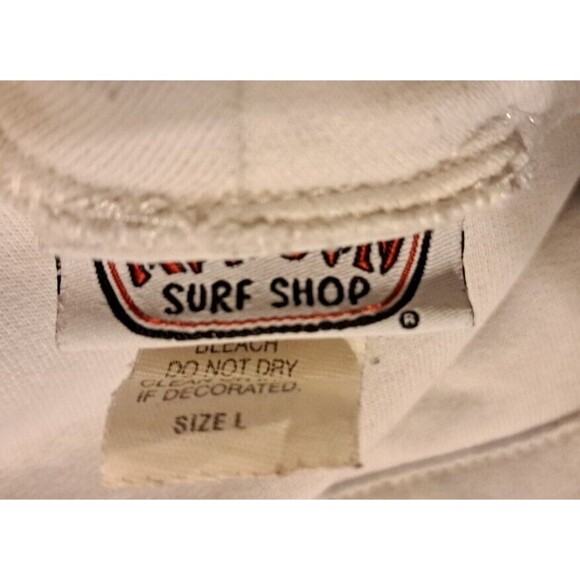 Ron Jon Surf Shop Cocoa Beach FL Hoodie Sweatshirt Large Gray Beach Surf Skater - Picture 11 of 11